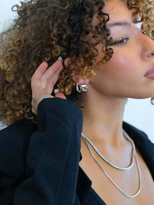 Aquario Hoops Silver