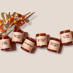 Coffee House 8 oz coconut wax amber jar candle