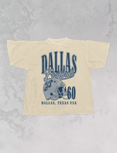 90's Vintage Dallas Football Oversized TShirt (New Design)