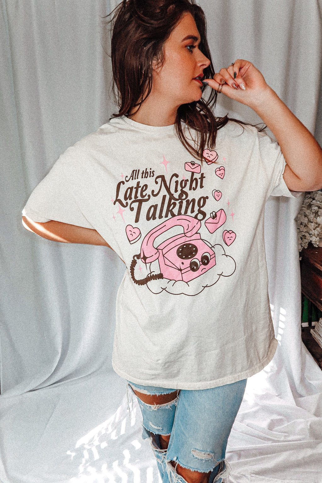 Late Night Talking Oversized TShirt | Harry Styles Inspired