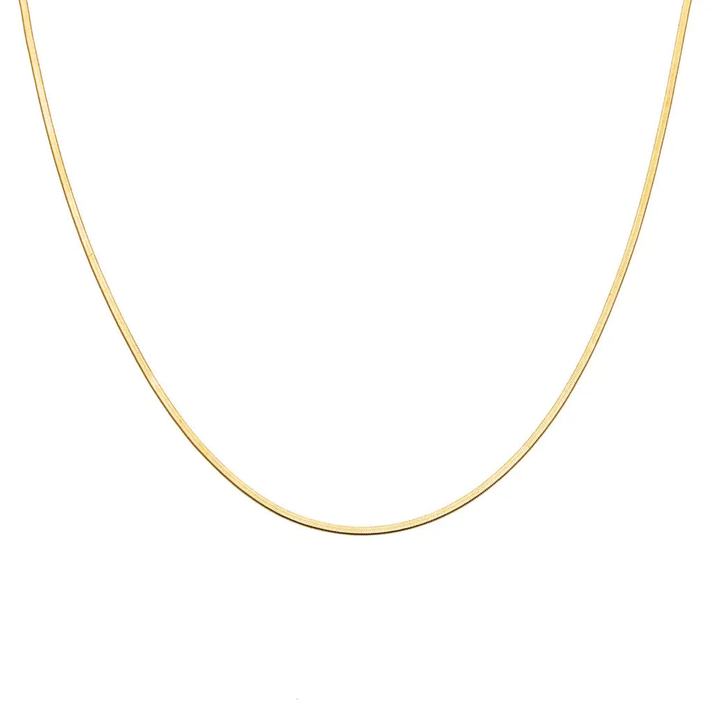 Micro Herringbone Necklace