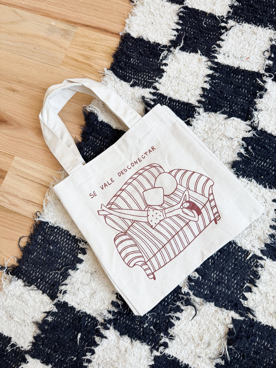 Se Vale Desconectar Tote Bag