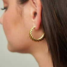 Load image into Gallery viewer, Braided Hoops Big