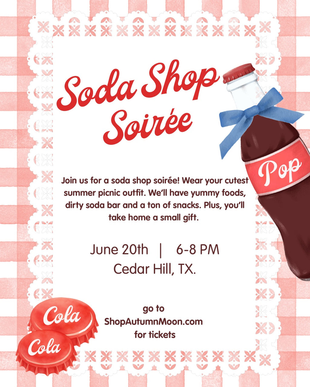 Soda Shop Soirée