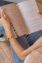 24K Gold Twisted Bangle