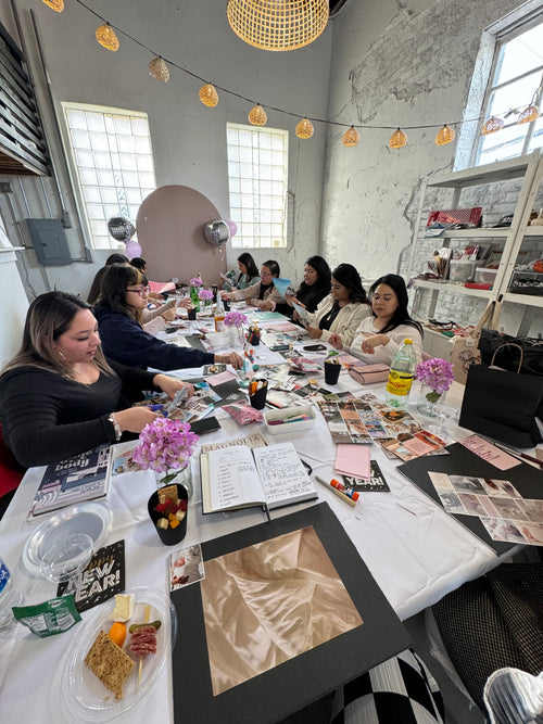 2026 Vision Board + Matcha