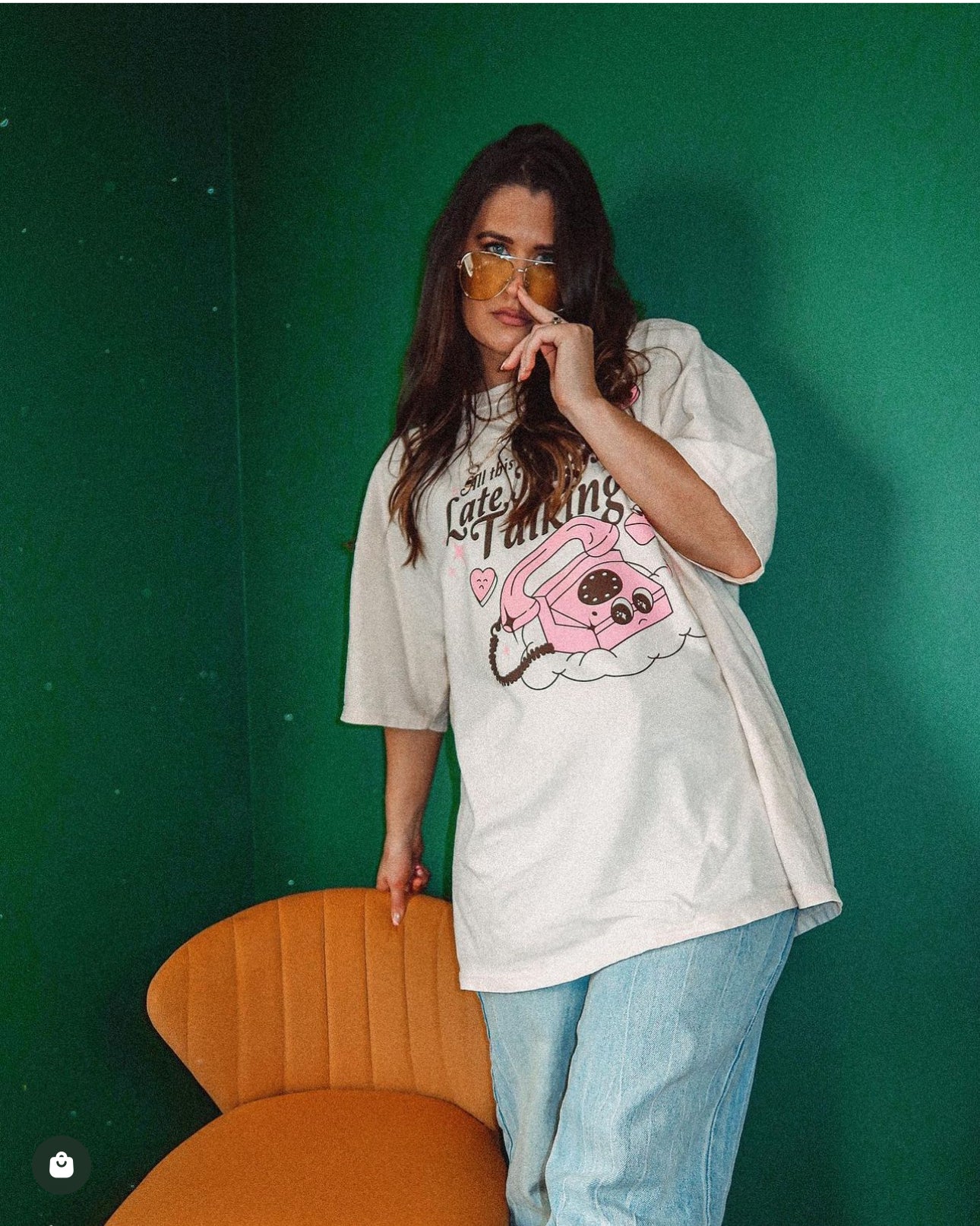 Late Night Talking Oversized TShirt | Harry Styles Inspired