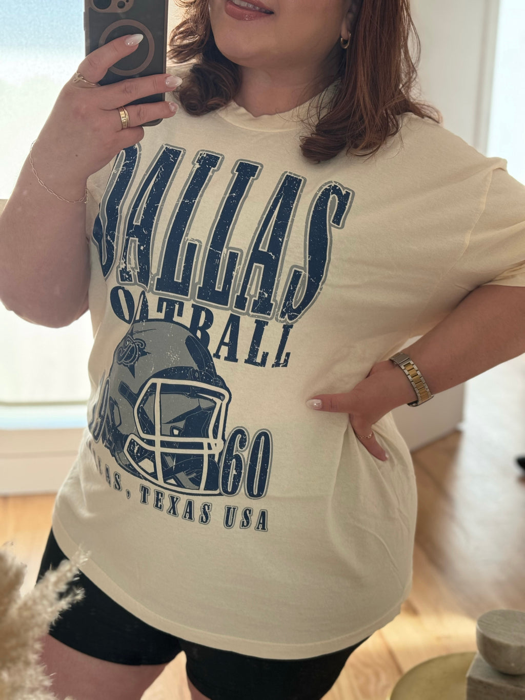 90's Vintage Dallas Football Oversized TShirt