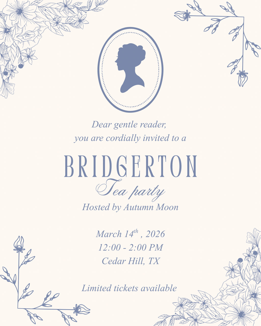 Bridgerton Tea Party