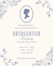 Load image into Gallery viewer, Bridgerton Tea Party
