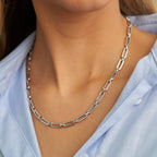 Paperclip Chain Silver