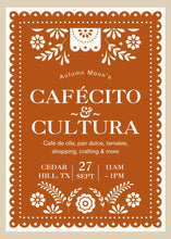 Load image into Gallery viewer, Cafecito y Cultura