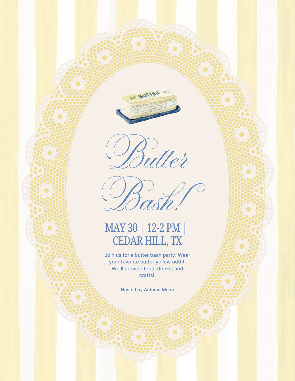 Butter Bash!