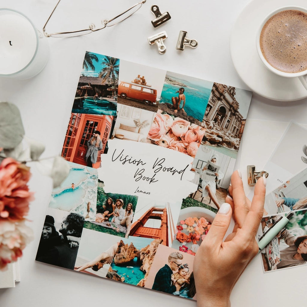 2026 Vision Board + Matcha