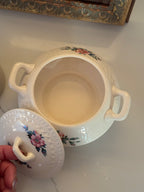 Vintage Porcelain bowl with lid