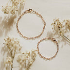 *Littles* Madeline Gold Filled Paperclip Bracelet 6"