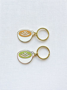 Matcha Latte Keychain