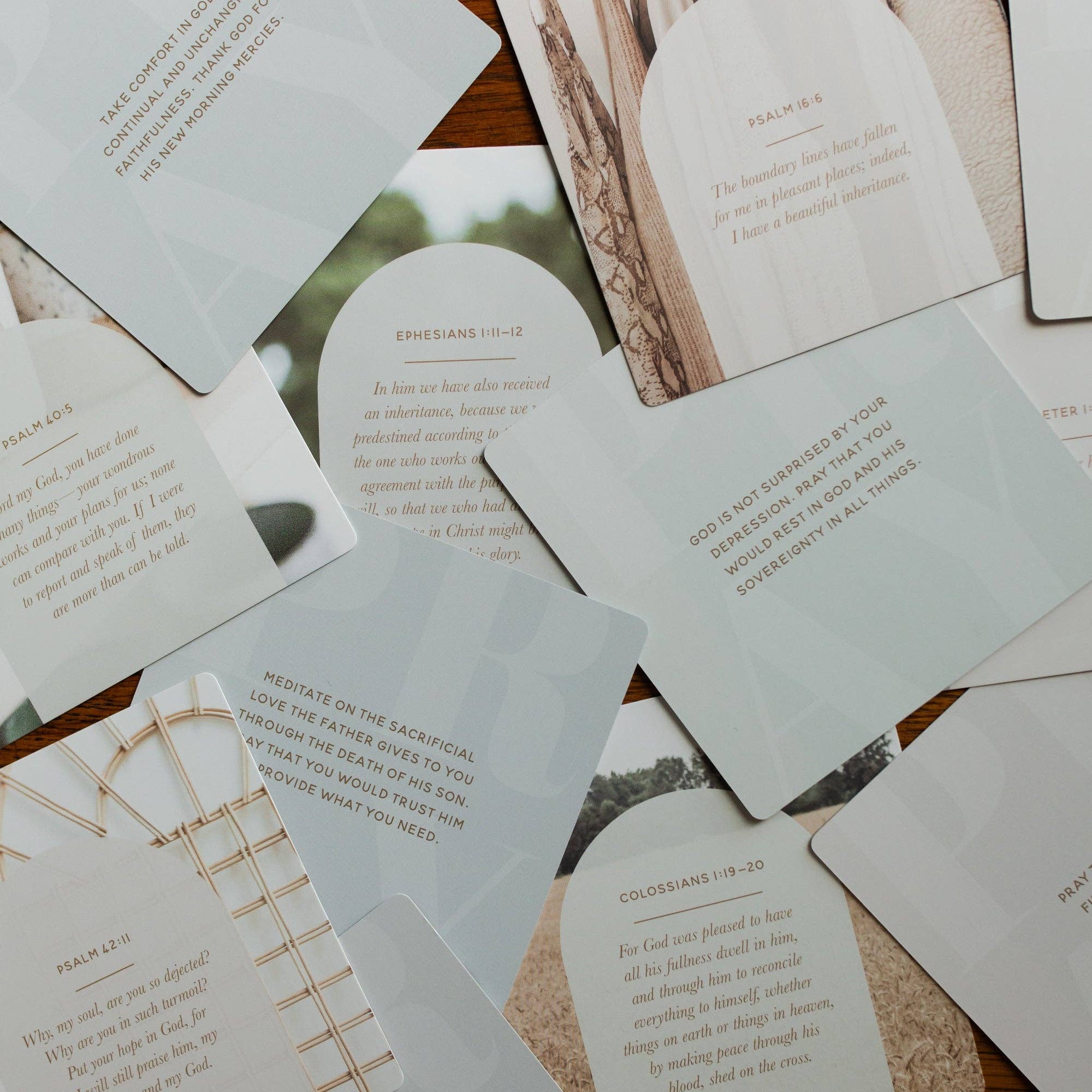 Verse Cards for Depression