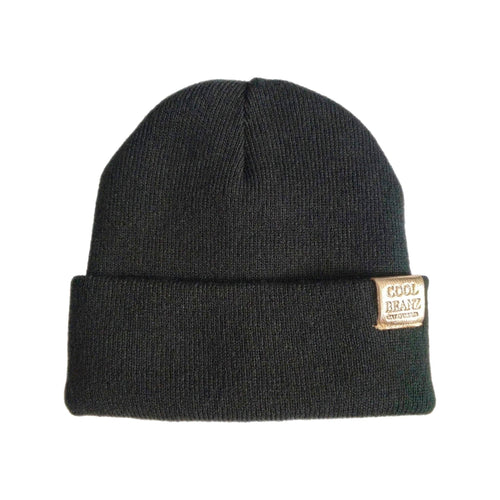 Check Yourself  Checkered Reversible Beanz Black