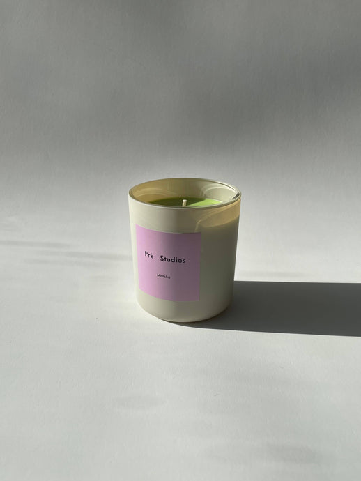 Matcha Candle 8oz | 100% Natural Soy Wax w/ Essential Oils