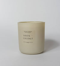 Load image into Gallery viewer, Santal Coconut Beach Scented Soy Candle - 8oz