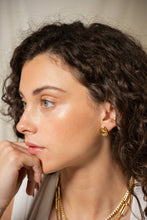 Load image into Gallery viewer, 18k Gold Looped Duo Studs