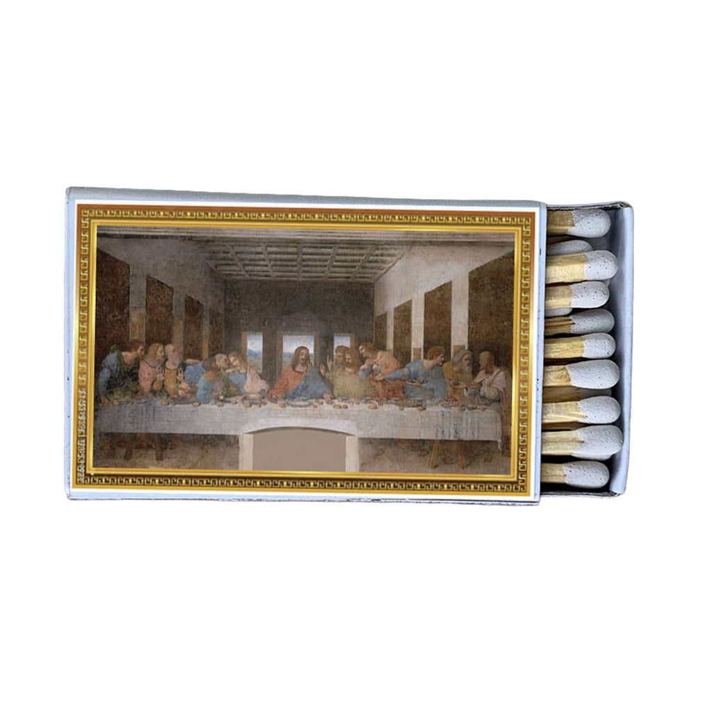Matches • Art •Last Supper da Vinci • Home Decor for Candles