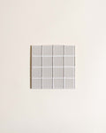 GLASS TILE COASTER - Beige Canvas