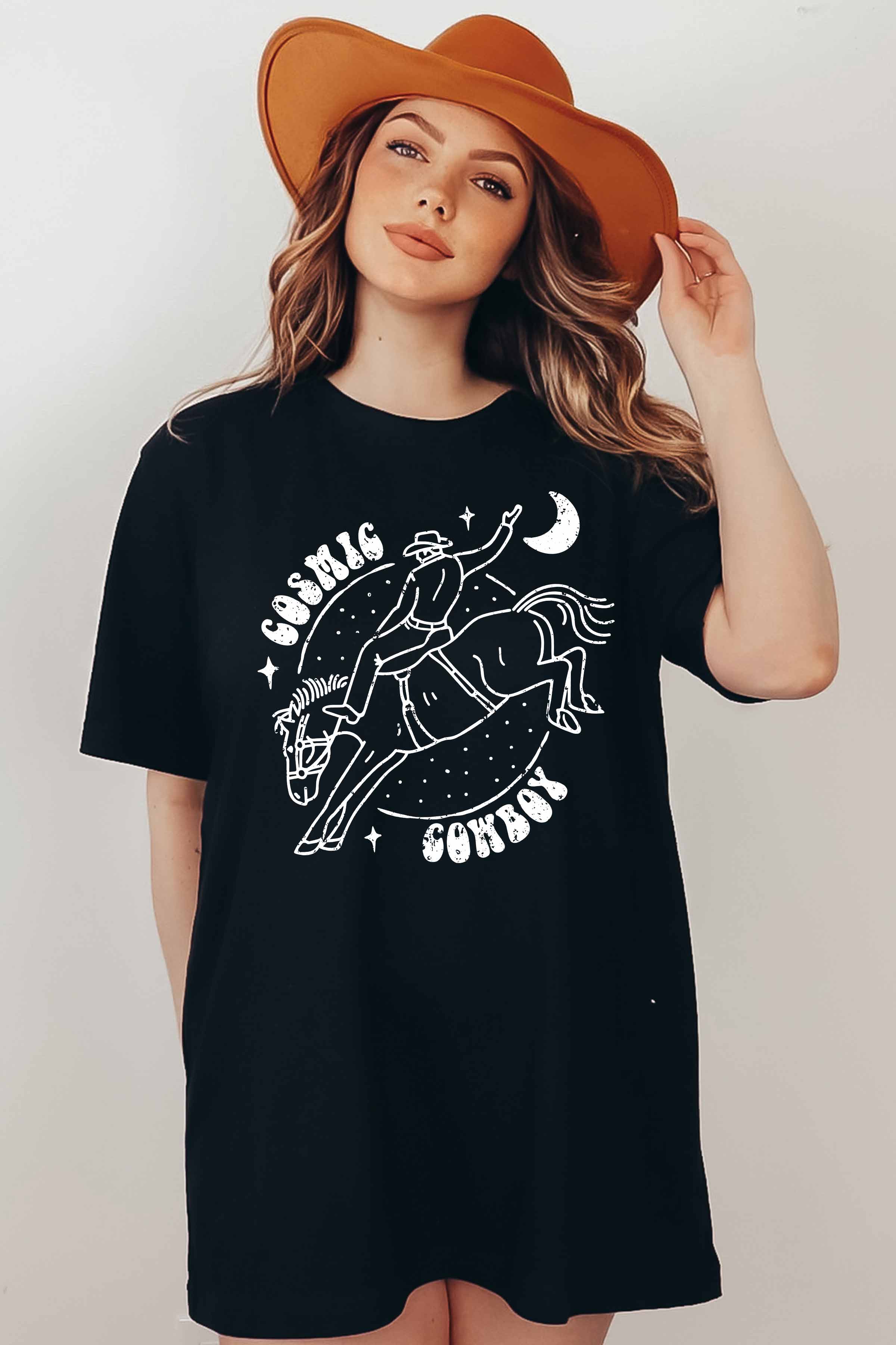 "COSMIC COWBOYS" GRAPHIC TEE (4324-TS)
