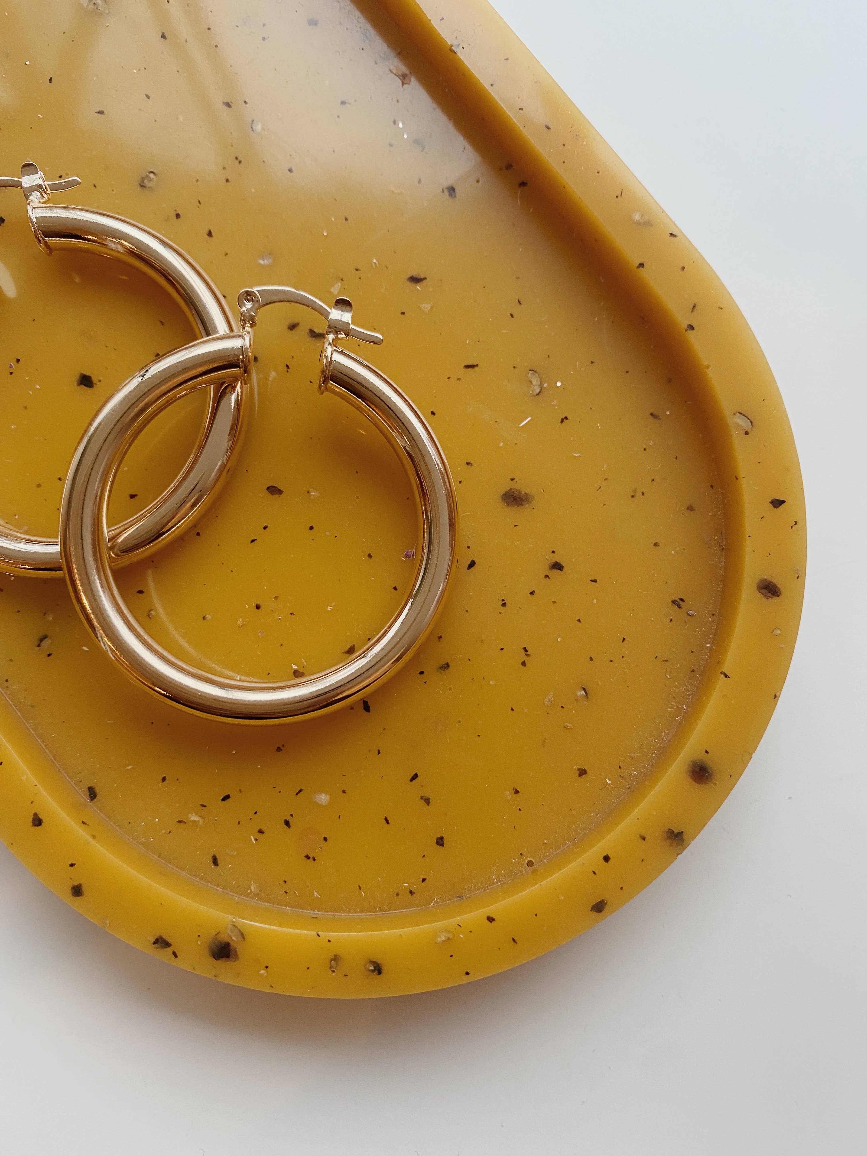 Gold-filled Lever-back Hoops