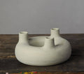 Clay Candlestick Holder "Rotulis"
