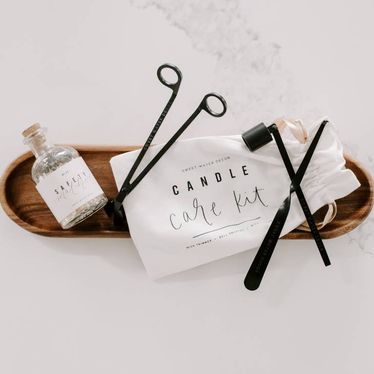 Black Candle Care Kit - Candle Tools - Candle Accessories