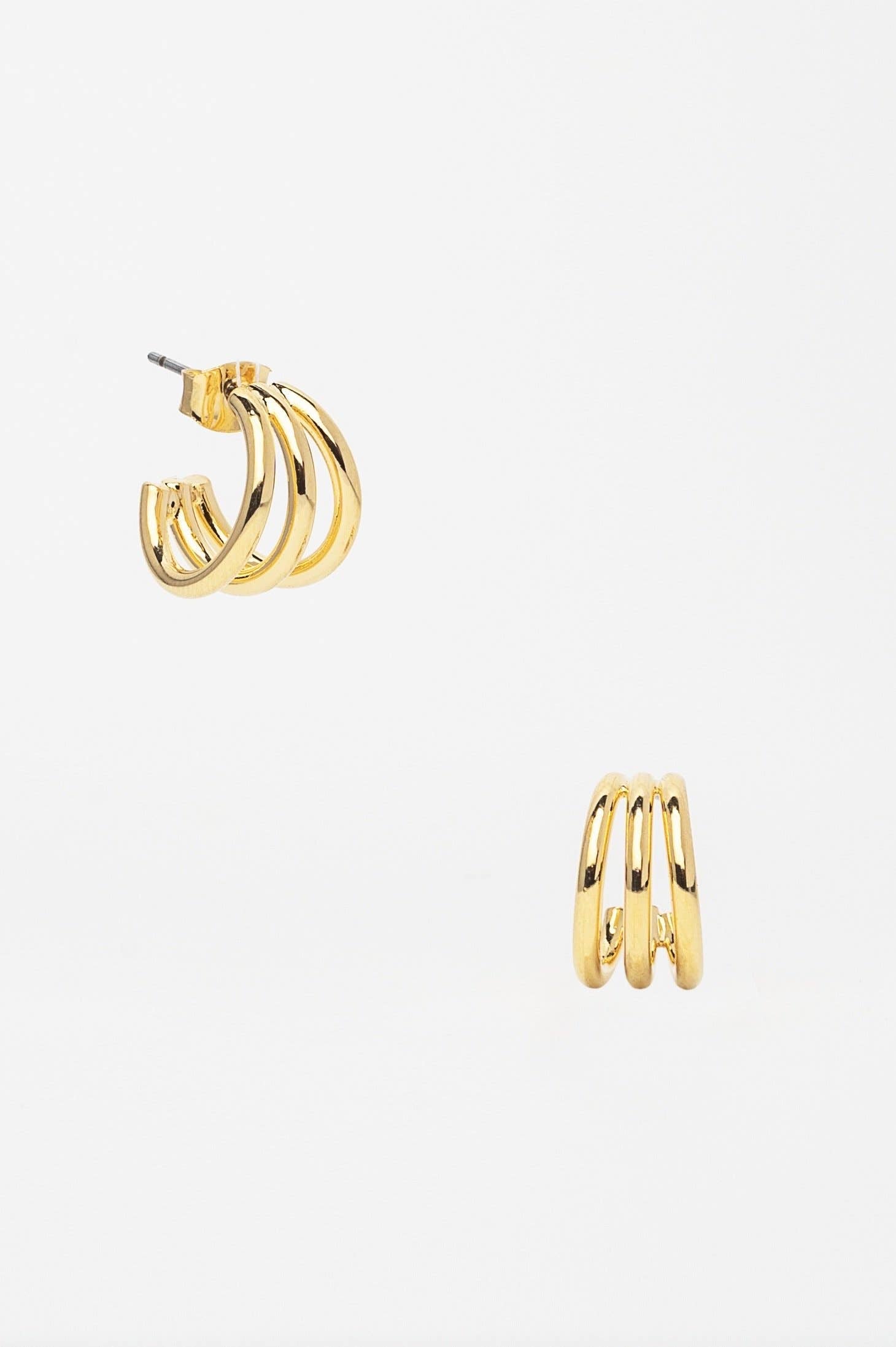 Triple Mini Hoops