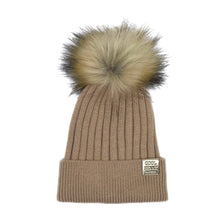 Load image into Gallery viewer, LUX BEANZ WHEAT: ADULT / REMOVABLE POM