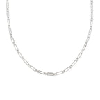 Paperclip Chain Silver