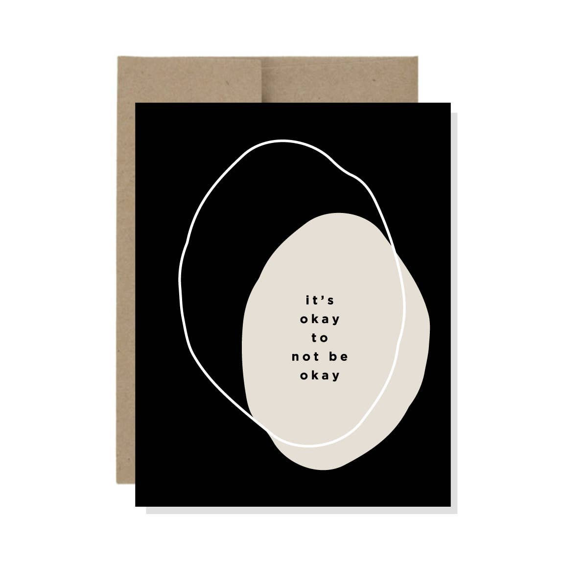 It's Okay to not be Okay - Card – Autumn Moon Creative