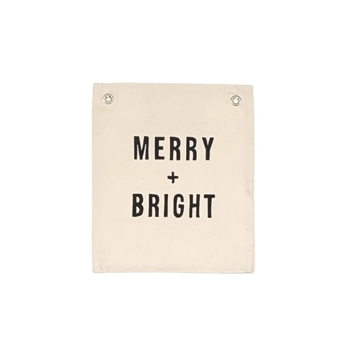 Merry + Bright banner